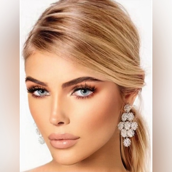 100% Authentic Kate Spade Heirloom Crystal Gardens Earrings Chandelier WBRU4175 - Picture 6 of 11